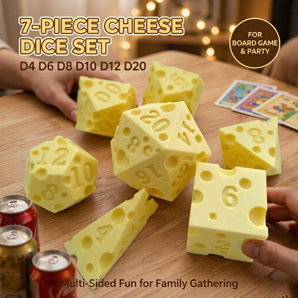 Creatieve Onregelmatige Kaas D - Board Game Live recensie en prijs