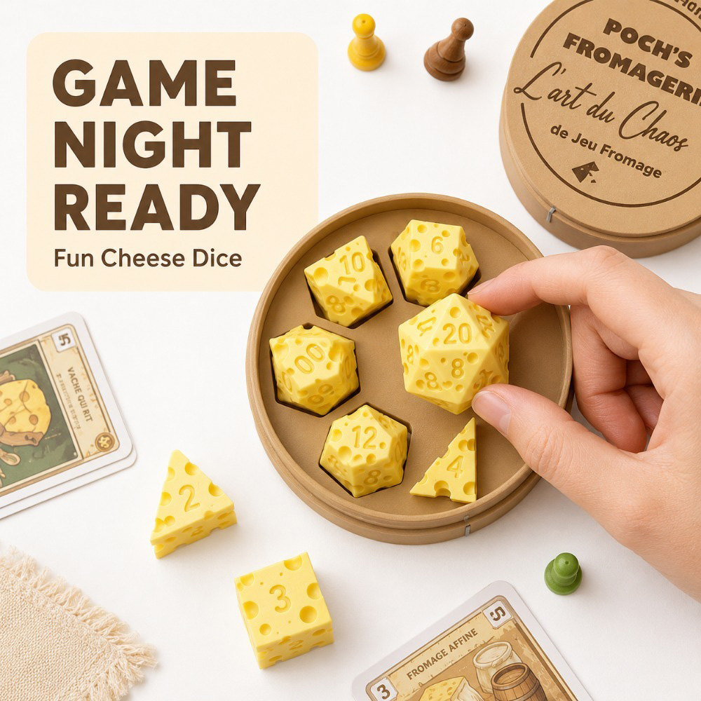 Creatieve Onregelmatige Kaas D - Board Game Live recensie en prijs