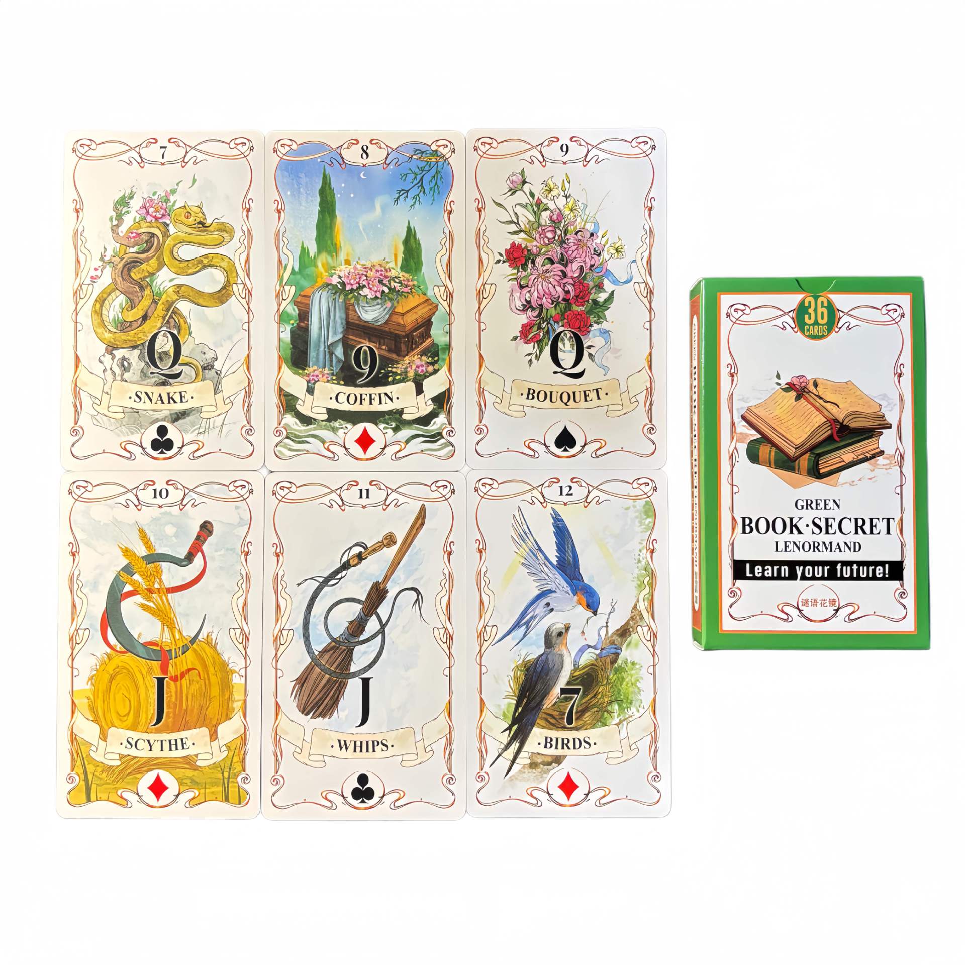 Green Book Secret Lenormand Or - Board Game Of Life recensie en prijs